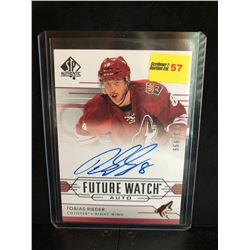 TOBIAS RIEDER 2014-15 SP FUTURE WATCH AUTOGRAPH 073/999