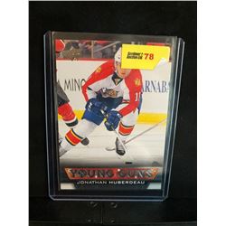 JONATHAN HUBERDEAU 2013-14 UD YOUNG GUNS SERIES 1