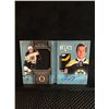 Image 2 : CHARLIE McAVOY 2017-18 BD ROOKIE BOOKLET RELICS 87/99