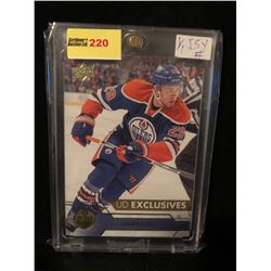 LEON DRAISAITL 2016-17 UD EXCLUSIVES 029/100 SERIES 1