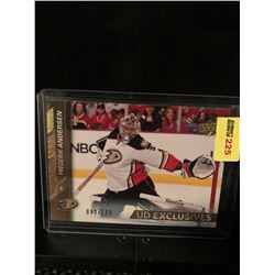 FREDERIK ANDERSEN 2015-16 UD EXCLUSIVES 093/100 SERIES 1