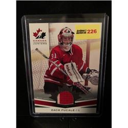 ZACH FUCALE 2014 UD TEAM CANADA JUNIORS JERSEY