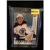 Image 1 : CHARLIE McAVOY 2017-18 UD SUPER ROOKIES PREMIER COLLECTION AUTOGRAPH & GAME USED JERSEY 95/99