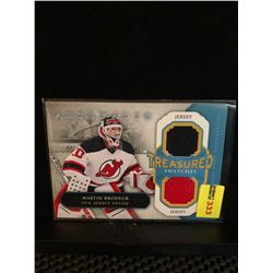 MARTIN BRODEUR 2013-14 ARTIFACTS TREASURED SWATCHES