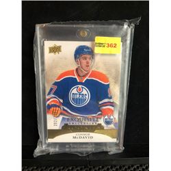 CONNOR McDAVID 2016 EXQUISITE COLLECTION ROOKIES 292/299