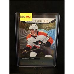 NOLAN PATRICK 2017-18 TRILOGY LEVEL 1 ROOKIE PREMIERES 213/999