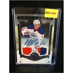 NAIL YAKUPOV 2015-16 ARTIFACTS DUAL JERSEY AUTOGRAPH 29/49