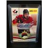 Image 1 : DERRICK POULIOT 2014 UD TEAM CANADA JUNIORS AUTOGRAPH & GAME WORN JERSEY 134/199