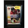 Image 1 : MELODIE DAOUST 2014 UD TEAM CANADA WOMEN AUTOGRAPH & GAME WORN JERSEY 134/199