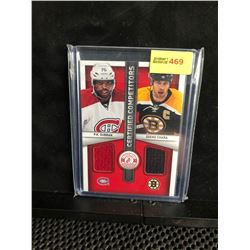 P.K. SUBBAN/ZDENO CHARA 2013-14 PANINI TOTALLY CERTIFIED