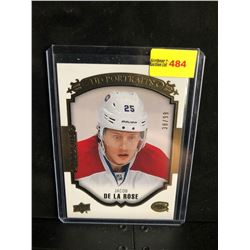 JACOB De La ROSE 2015-16 UD PORTRAITS ROOKIES 38/99 SERIES 1