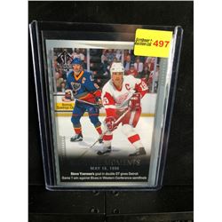 STEVE YZERMAN 2015-16 SP ALL TIME MOMENTS