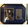Image 1 : 16X20 FRAMED TML HOF 76 JOHNNY BOWER AUTOGRAPHED W/4X8 CUSTOM NAME PLATE