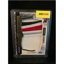 ERIC STAAL 2015-16 UD PREMIER MEGA PATCH CHEST LOGOS 18/20