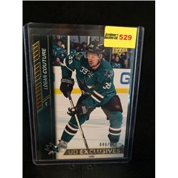 LOGAN COUTURE 2015-16 UD EXCLUSIVES 046/100 SERIES 1