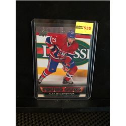 ALEX GALCHENYUK 2013-14 UD YOUNG GUNS SERIES 1