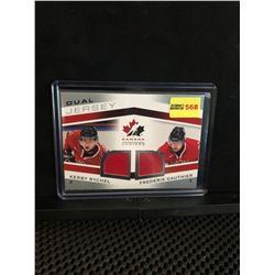 KERBY RYCHEL/FREDERIK GAUTHIER 2014 UD TEAM CANADA JUNIORS DUAL JERSEY