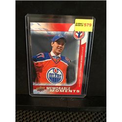 CONNOR McDAVID 2016 UD NHCD MEMORABLE MOMENTS SPECIAL INSERT-#16