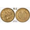Image 3 : S.S. Central America Shipwreck 1853 $1 Liberty Head Gold Dollar Coin PCGS AU55