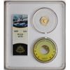 Image 1 : S.S. Central America Shipwreck 1855 $1 Indian Princess Gold Dollar Coin PCGS AU5