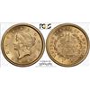 Image 3 : S.S. Central America Shipwreck 1851 $1 Liberty Head Gold Dollar Coin PCGS MS63