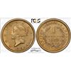 Image 3 : S.S. Central America Shipwreck 1853 $1 Liberty Head Gold Dollar Coin PCGS AU53