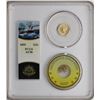 Image 1 : S.S. Central America Shipwreck 1855 $1 Indian Princess Gold Dollar Coin PCGS AU5