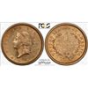 Image 3 : S.S. Central America Shipwreck 1852 $1 Liberty Head Gold Dollar Coin PCGS AU58