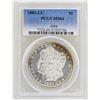 Image 1 : 1881-CC $1 Morgan Silver Dollar Coin PCGS MS64 Great Toning