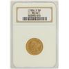 Image 1 : 1886-S $5 Liberty Head Half Eagle Gold Coin NGC MS62