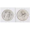 Image 2 : Lot of (2) 1924 $1 Peace Silver Dollar Coins