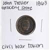 Image 1 : 1863 John Tresler Grocery Store Civil War Token