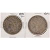 Image 1 : Lot of 1891 & 1891-O $1 Morgan Silver Dollar Coins