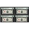 Image 1 : Lot of (4) Consecutive 1928G $2 Legal Tender Notes Fr.1508 PMG Gem Uncirculated