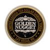 Image 1 : .999 Fine Silver Golden Nugget Las Vegas $10 Casino Limited Edition Gaming Token
