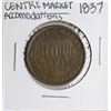 Image 1 : 1837 Centre Market Accommodations Token
