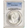 Image 1 : 1880-S $1 Morgan Silver Dollar Coin PCGS MS65