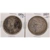 Image 1 : Lot of 1886-O & 1887-O $1 Morgan Silver Dollar Coins