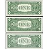 Image 2 : Lot of (3) 1957B $1 Silver Certificate STAR Notes