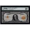 Image 1 : 1922 $10 Gold Certificate Note Fr.1173 PMG Very Fine 20