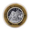 Image 1 : .999 Silver Luxor Las Vegas, Nevada $10 Casino Limited Edition Gaming Token