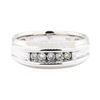 Image 2 : 14KT White Gold 0.25 ctw Diamond Band