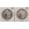 Image 1 : Lot of (2) 1881-S $1 Morgan Silver Dollar Coins