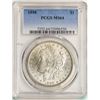 Image 1 : 1898 $1 Morgan Silver Dollar Coin PCGS MS64