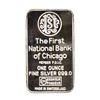 Image 2 : The First National Bank of Chicago Sears Tower 1 oz .999 Fine Silver Art Bar