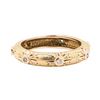 Image 1 : 14KT Rose Gold 0.18 ctw Diamond Ring