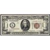 Image 1 : 1934A $20 Federal Reserve WWII Emergency Hawaii Note