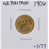 Image 1 : 1906 Great Britain Edward VII 1/2 Sovereign Gold Coin