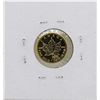 Image 2 : 1999 $5 Canada 1/10 oz. Gold Maple Leaf Coin