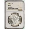 Image 1 : 1880-S $1 Morgan Silver Dollar Coin NGC MS65